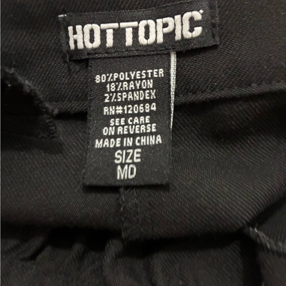 Black  Overalls with Mushroom Design - Picture 3 of 5